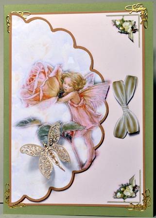 Angel Whispers Envelope Card by Kristina Norbat