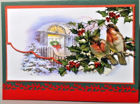 Robins Song - Envelope Card by Kristina Norbat