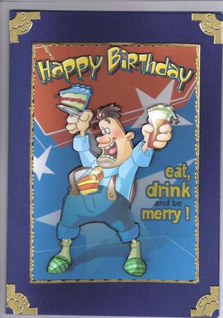 Beer, Cake and Birthday Dude! by Kristina Norbat