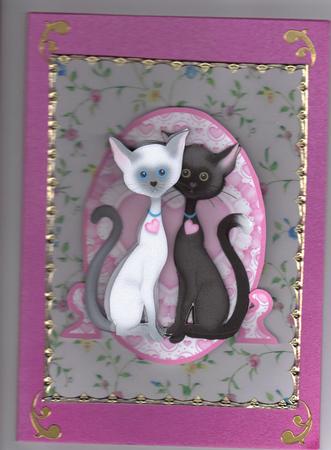 Cute Kitties Plate Sheet by Kristina Norbat