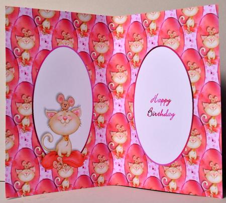 Cat and Mouse Best Friends Insert by Kristina Norbat