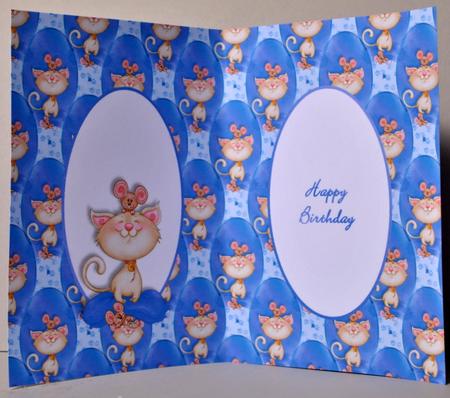 Cat and Mouse Best Friends Insert by Kristina Norbat