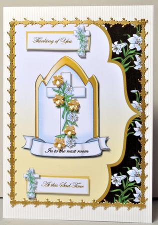 In to the Next Room, Sympathy Card by Kristina Norbat