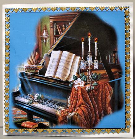 At the Piano Wavey Stacker by Kristina Norbat