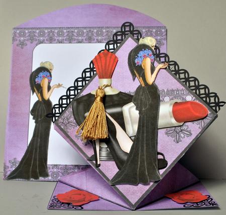 Giant Spring Wobble Card Kit - Style & Grace Fair of Face by Kristina Norbat