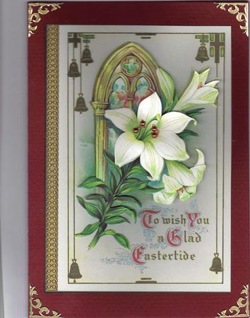 Easter Lillies in Church by Kristina Norbat