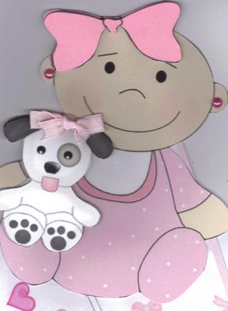 Rock-a-bye New Baby Girl by Kristina Norbat