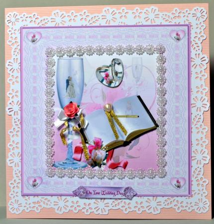 Wedding/anniversary with Decoupage & Tag by Kristina Norbat