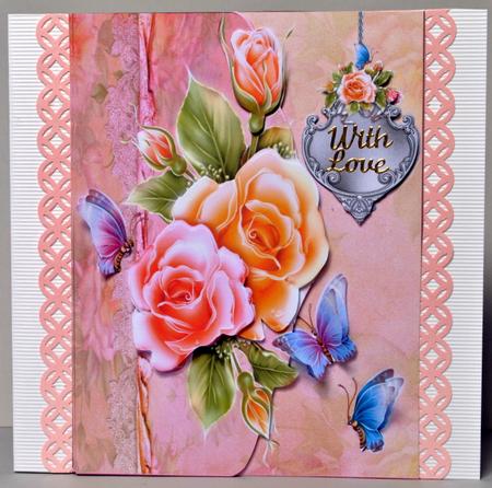Sweet Roses and Butterflies by Kristina Norbat