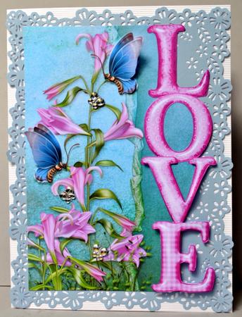 Lilies in Pink by Kristina Norbat