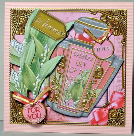 Lily of the Valley Perfume for You Decoupage Step by Step by Kristina Norbat