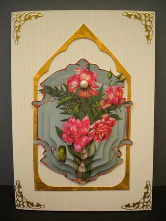 Vase of Roses Pyramage by Kristina Norbat
