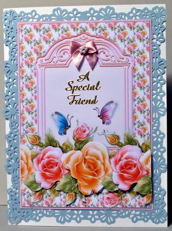 Roses Card & Decoupage - No Greeting by Kristina Norbat