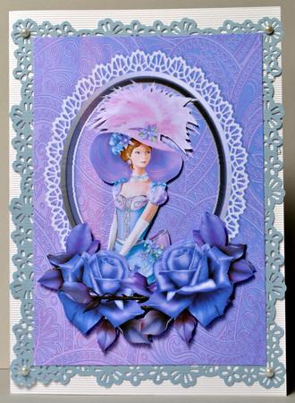 Ascot Lady Framed by Kristina Norbat