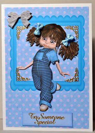 Cute Little Kiki Girl by Kristina Norbat