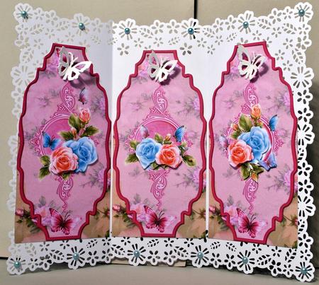 Rosy Glow Panels by Kristina Norbat