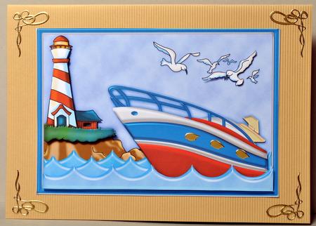 Life on the Ocean Waves Topper & Decoupage by Kristina Norbat