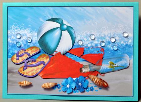 Washed Away Quick Card by Kristina Norbat