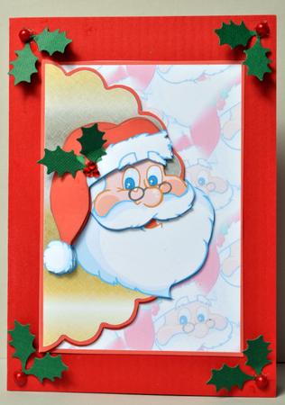 Santa's Head by Kristina Norbat