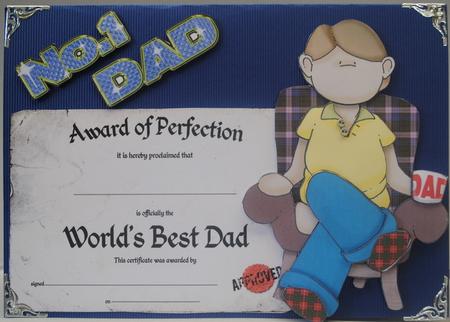 Number One Dad Doodles by Kristina Norbat
