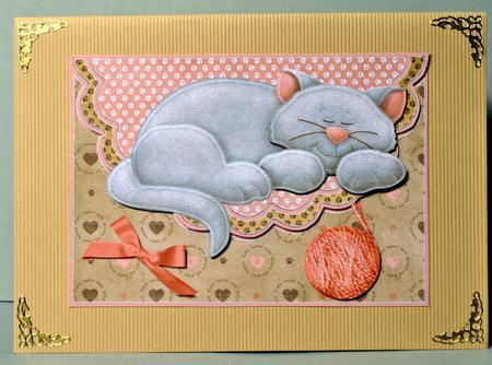 Sleepy Kitty by Kristina Norbat
