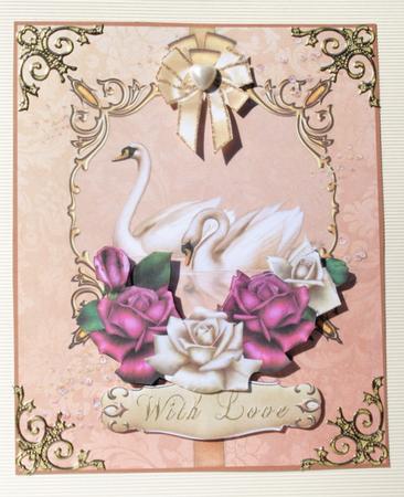 Special Occasion Swan Topper by Kristina Norbat