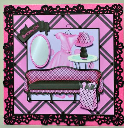 Birthday Girl in the Pink by Kristina Norbat