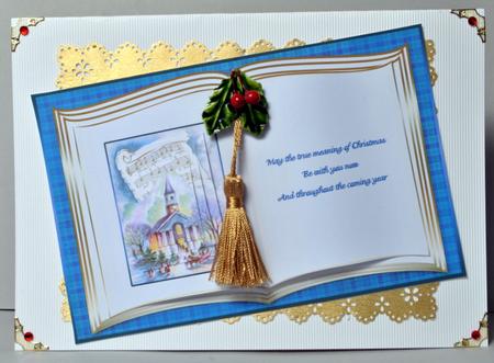Silent Night Book Card Front by Kristina Norbat