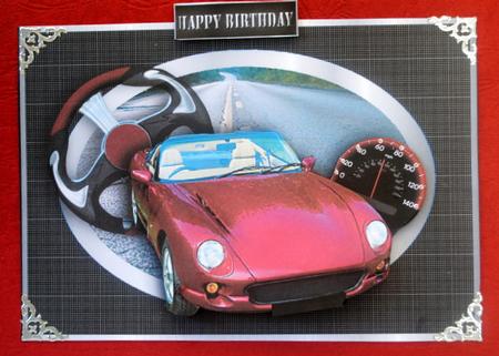 The Open Road Step by Step Card Front by Kristina Norbat