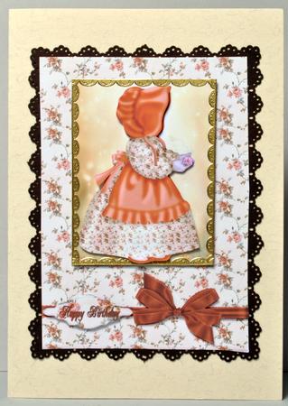 Sunbonnet Sue Framed by Kristina Norbat
