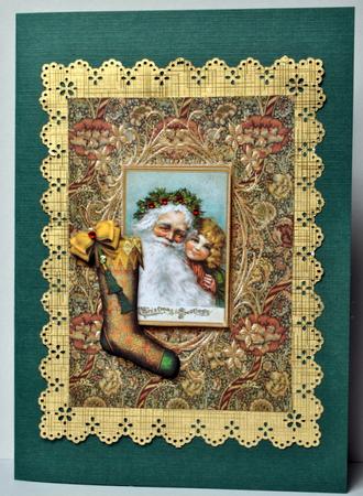Vintage Snowman by Kristina Norbat