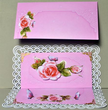 Rosy Glow Dl Easel Kit by Kristina Norbat