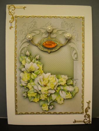 Vintage Cream Roses Bouquet Decoupage, Birthday, Decoupage Step by Step by Kristina Norbat