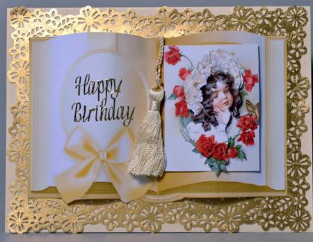 Blue and Lemon Book Frame Card Fronts by Kristina Norbat
