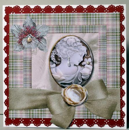 Vintage Lady Cameo by Kristina Norbat