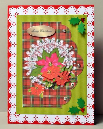 A Tartan Christmas - Scallop Pyramid by Kristina Norbat