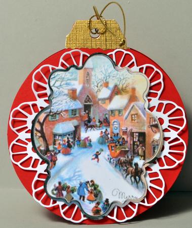 Vintage Scene Topper by Kristina Norbat