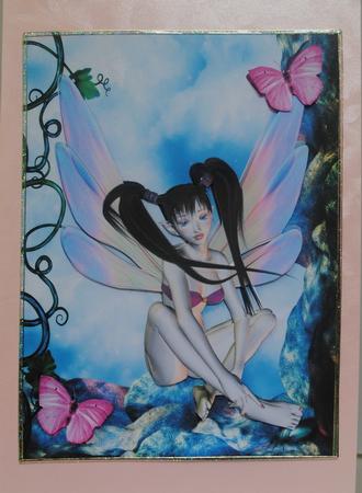 Sitting Pretty! Gorgeous Little Faerie by Kristina Norbat