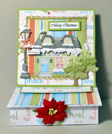 New Trinket Box Easel Card - Cute Christmas 2 by Kristina Norbat