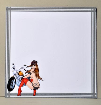 Carmen Electrafying -  Sexy Biker 8x8 Insert by Kristina Norbat