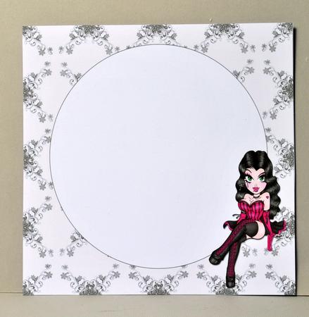 Bodacious Bev -  Gothic Birthday 8x8 Insert by Kristina Norbat
