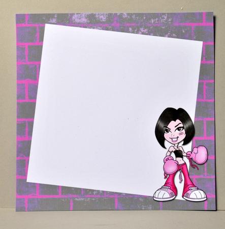 Strong Island -  Female Boxing 8x8 Insert by Kristina Norbat