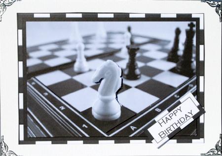 Chess Card Front by Kristina Norbat
