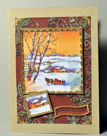 Sleigh Ride to the Village by Kristina Norbat