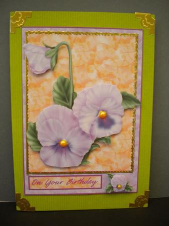 Lilac Pansy, Mum, Sister, Friend by Kristina Norbat