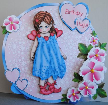 Fairy on a Plate with Stand by Kristina Norbat