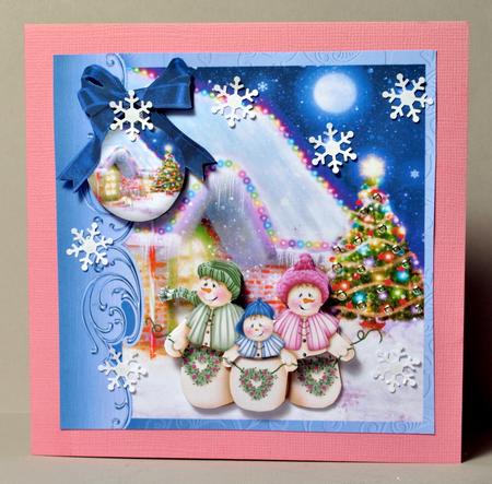 Snowfamily at Santa's Grotto by Kristina Norbat