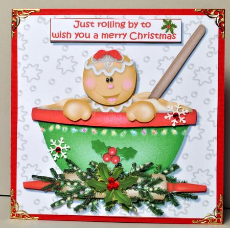 Rolling by with Christmas Wishes by Kristina Norbat