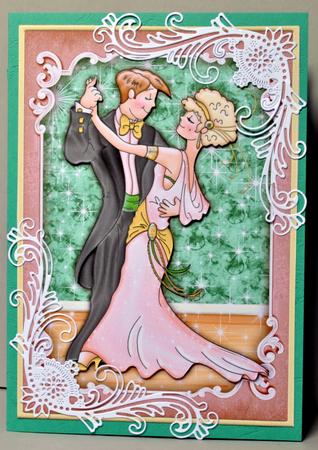 Strictly Come Dancing Topper & Decoupage Part 1 by Kristina Norbat