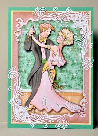 Strictly Come Dancing Topper & Decoupage Part 2 by Kristina Norbat